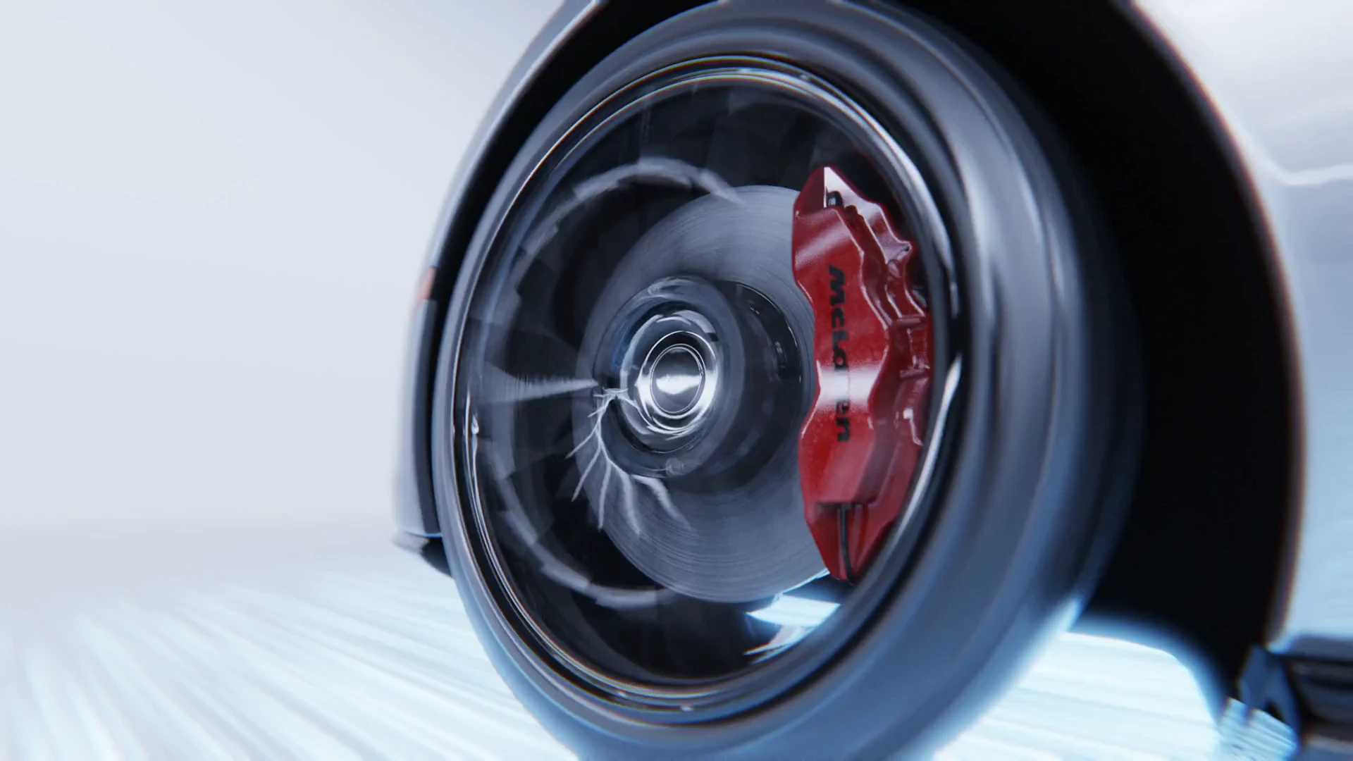KeyShot ile gerçek zamanlı render edilmiş McLaren jantı